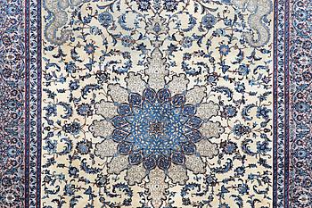 A carpet, Kashmar, ca 394 x 303 cm.