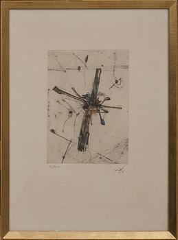 ROBERTO MATTA, färgetsning, signerad o numrerad 36/100.