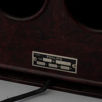 a radio with two speakers from Philips, 1930's.