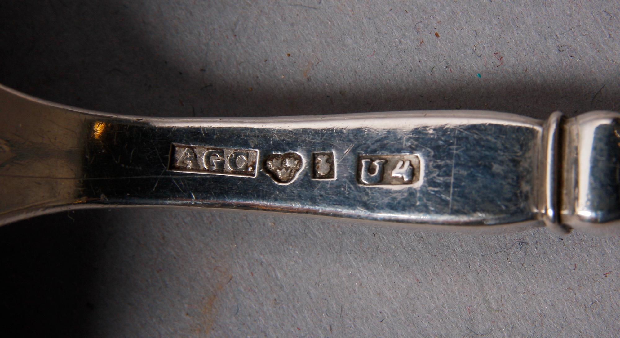 SOPPSLEV, silver, Anders Gustaf Carlberg Eksjö,  1850.