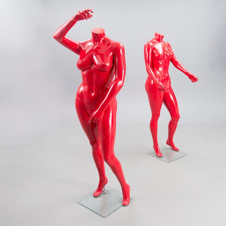 Mallinukkeja, 2 kpl.