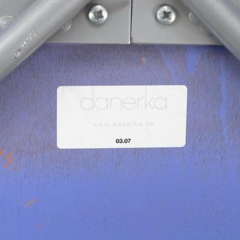 Erik Ole Jørgensen, six stackable 'Rondo' chairs, Danerka, Denmark, 21st Century.