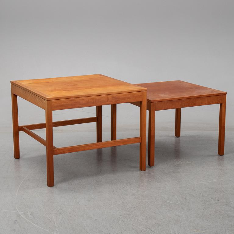 Børge Mogensen, a nest of teak tables medel 5377 from Fredericia Stolefabrik, Denmark, 1960's.