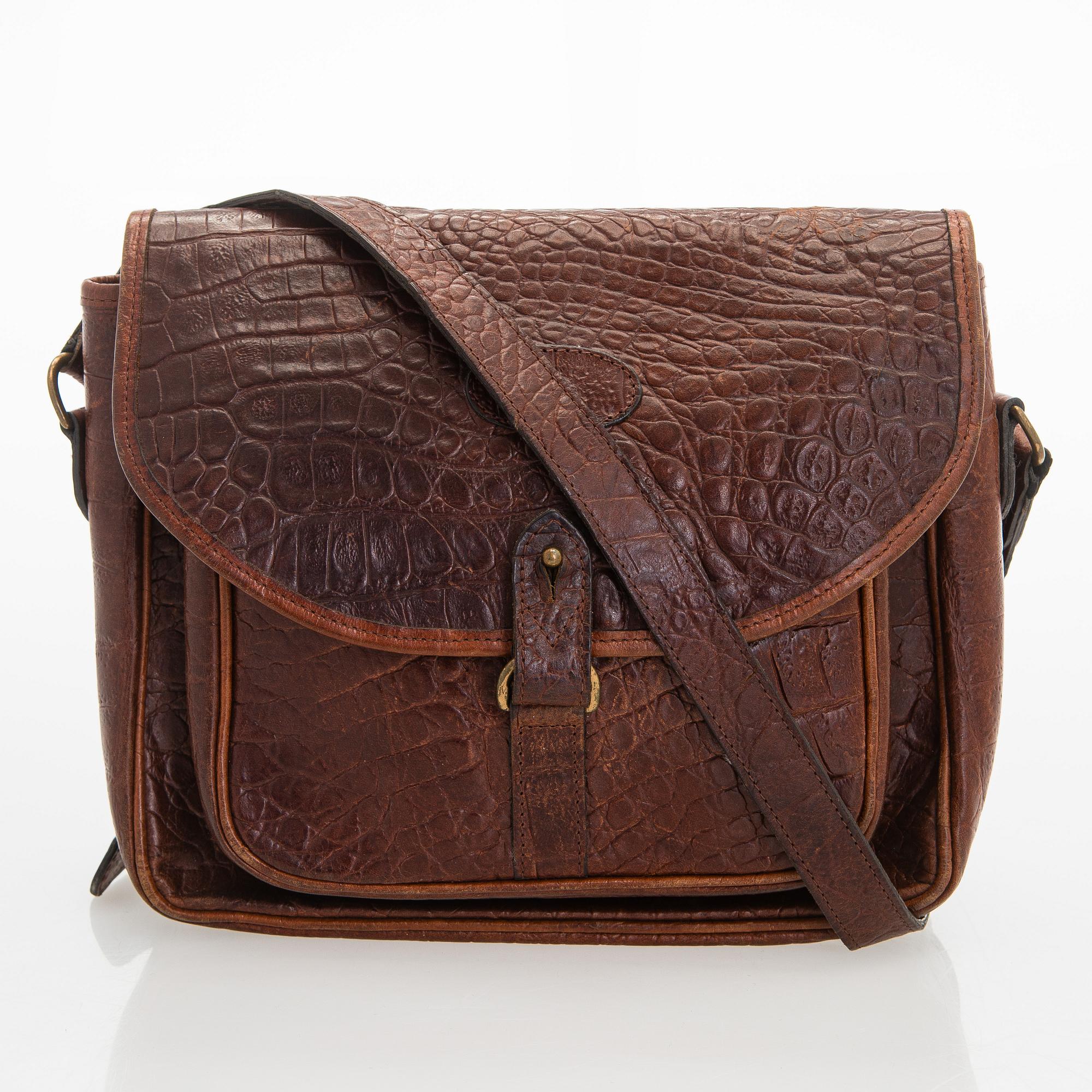 Mulberry, väska samt kalender omslag och plånbok, vintage, England.