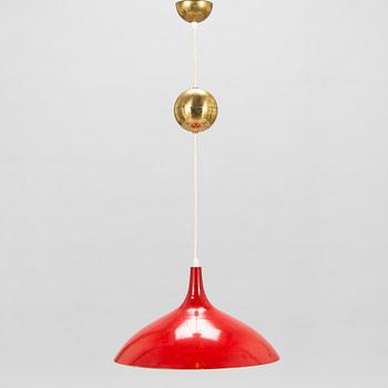 Paavo Tynell, a mid-20th century 'A 1965' pendant light for Taito.