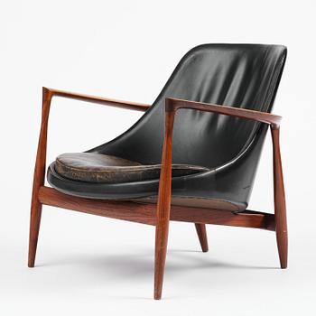 Ib Kofod-Larsen, a rosewood "Elizabeth" easy chair, cabinetmakers Christensen & Larsen, Denmark, 1950s-60s.
