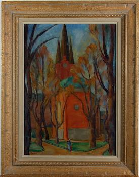 BOSIN, THURE, olja på duk, sign.