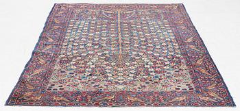 Rug, figural, "Tree of Life", semi-antique, 220x140 cm.