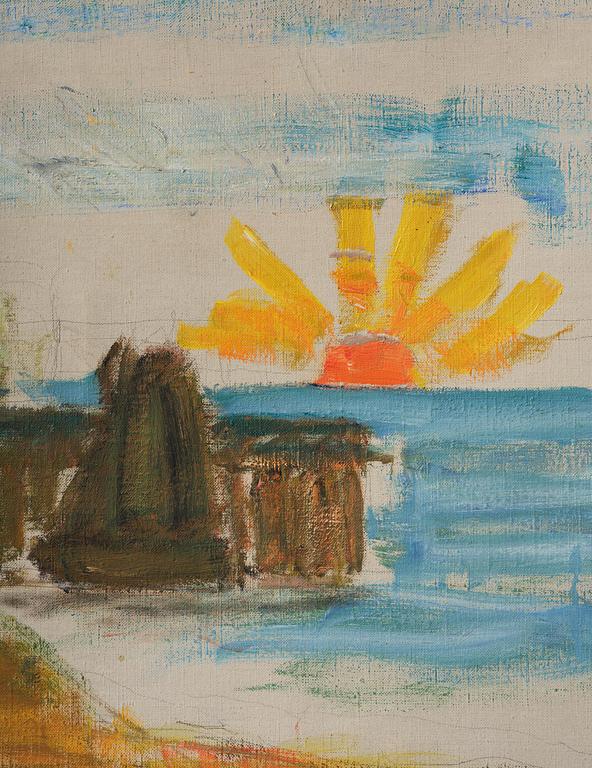 Carl Kylberg, "Efter slutad färd".