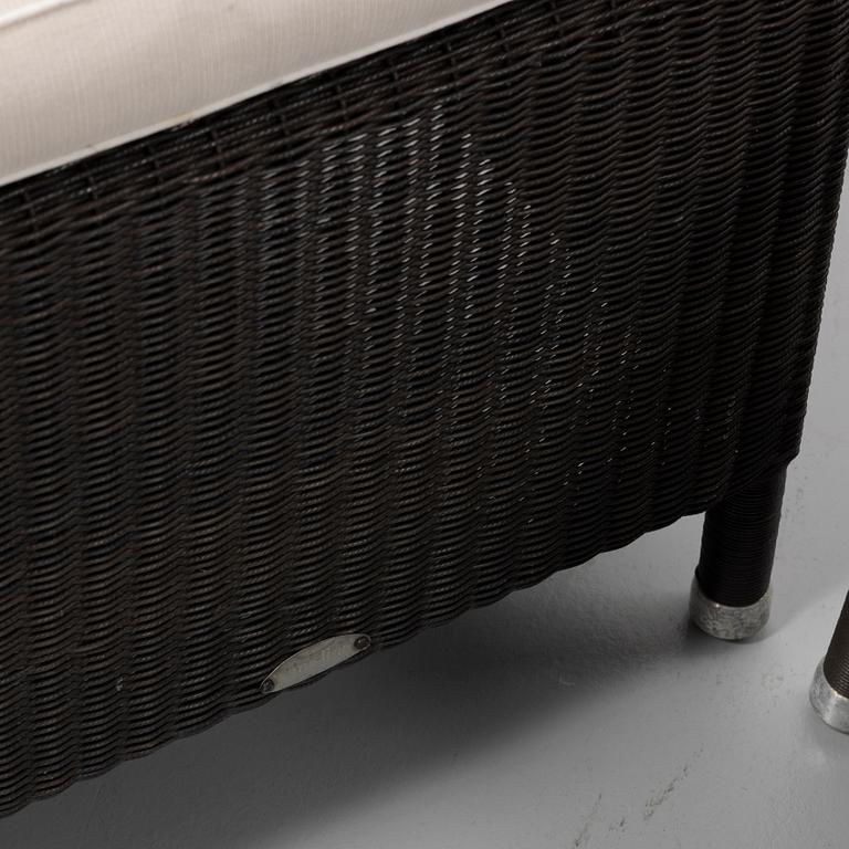 Stools, a pair, Cane-line, Denmark, contemporary.