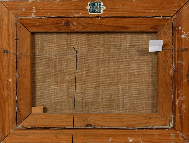 YO JOHANSSON, olja på duk, signerad.