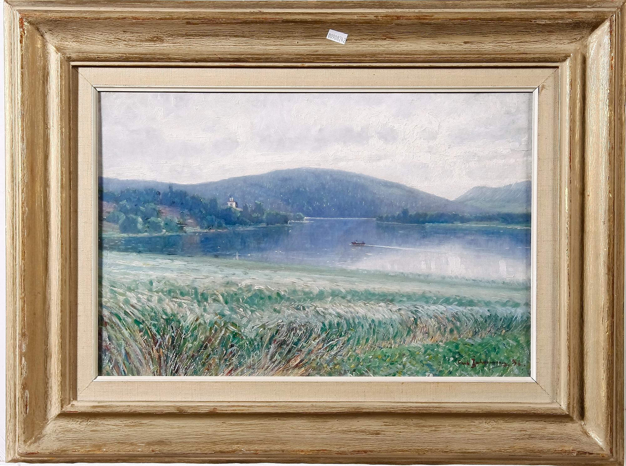 JOHANSSON, CARL. Olja på duk, sign o dat.