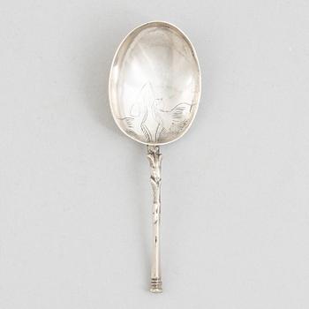 A 18th/19th Century silver spoon.