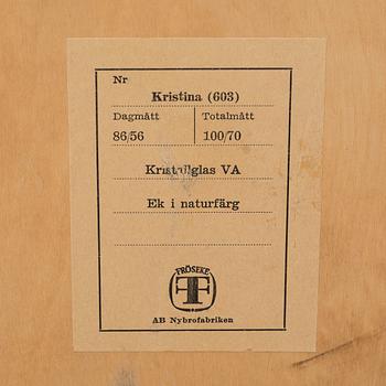 SPEGEL, "No 603 Kristina", Fröseke AB, 1900-talets andra hälft.