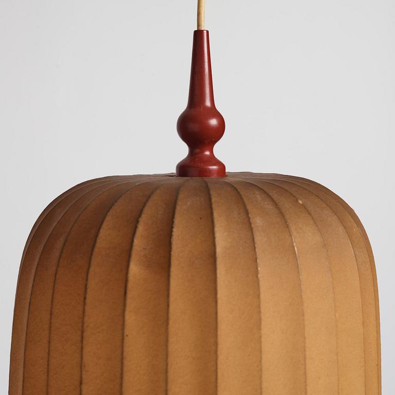 Hans Bergström, a ceiling lamp, model "51/365", ateljé Lyktan, Sweden 1940-50s.