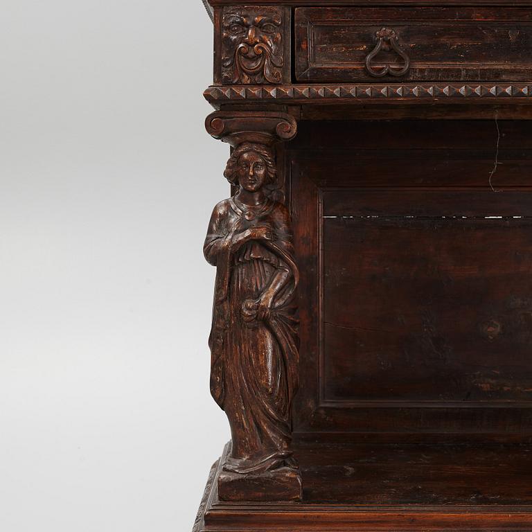 A Baroque cabinet, possibly Germany, around 1700.