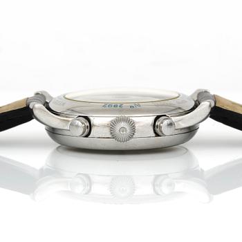 ARMBANDSUR, herr, Longines, "Weems cronograph", Swiss Air no:2.