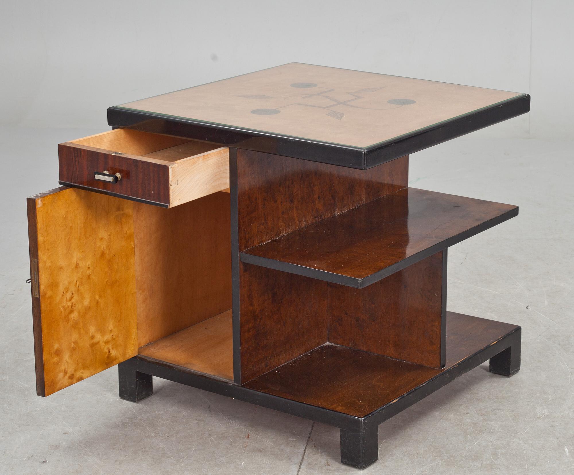 RÖKBORD. Art-deco. 1900-tal.