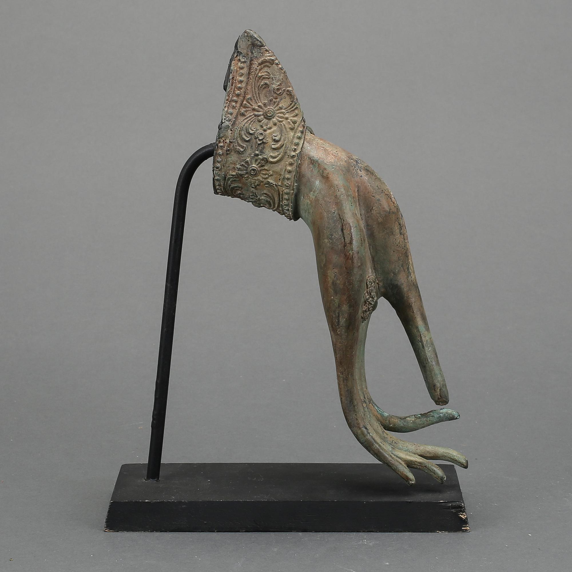 SKULPTUR, brons, Thailand, troligen omkring 1900.