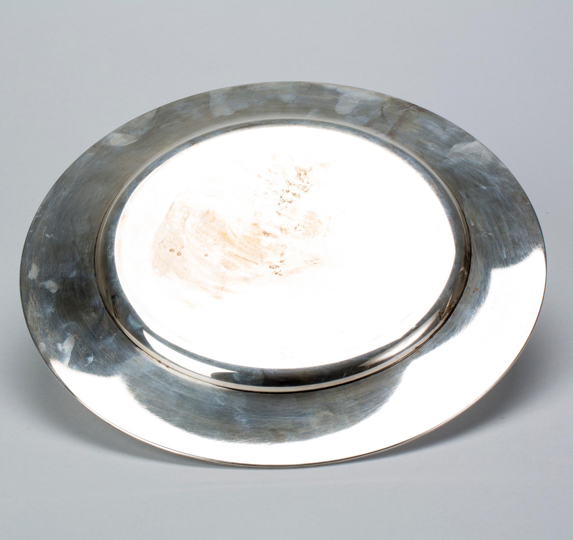 BRICKA, GAB Stockholm 1946, silver, vikt 760 g.