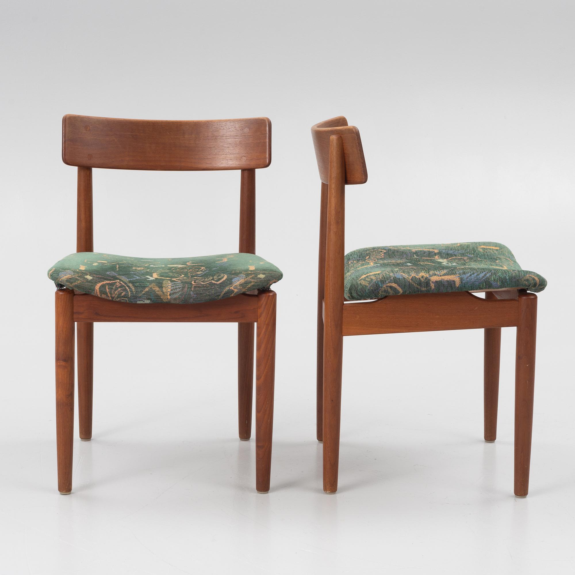 Nils Jonsson, stolar, 4 st, "Tyr", Troeds, Bra Bohag..