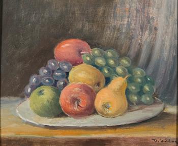 UUNO SOLDAN, olja på masonit, signerad.