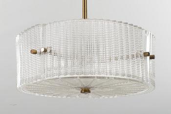 A SWEDISH ORREFORS LAMP.