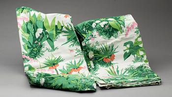 GARDINER ett par, Arne Jakobsen för NK, 1900-talets mitt.