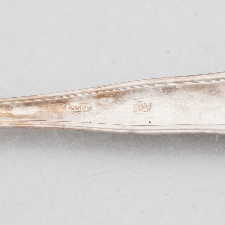 A 34-piece silver culery, model 'Saxon', Cohr, Denmark.