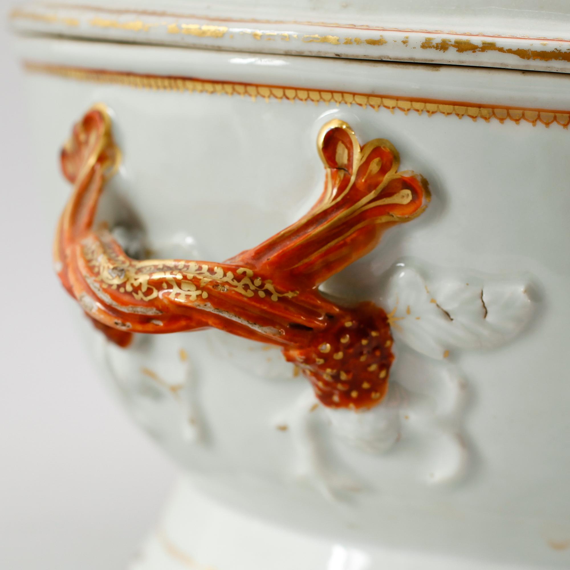 TERRIN, porslin, Kina, Qianlong 1736-1795.