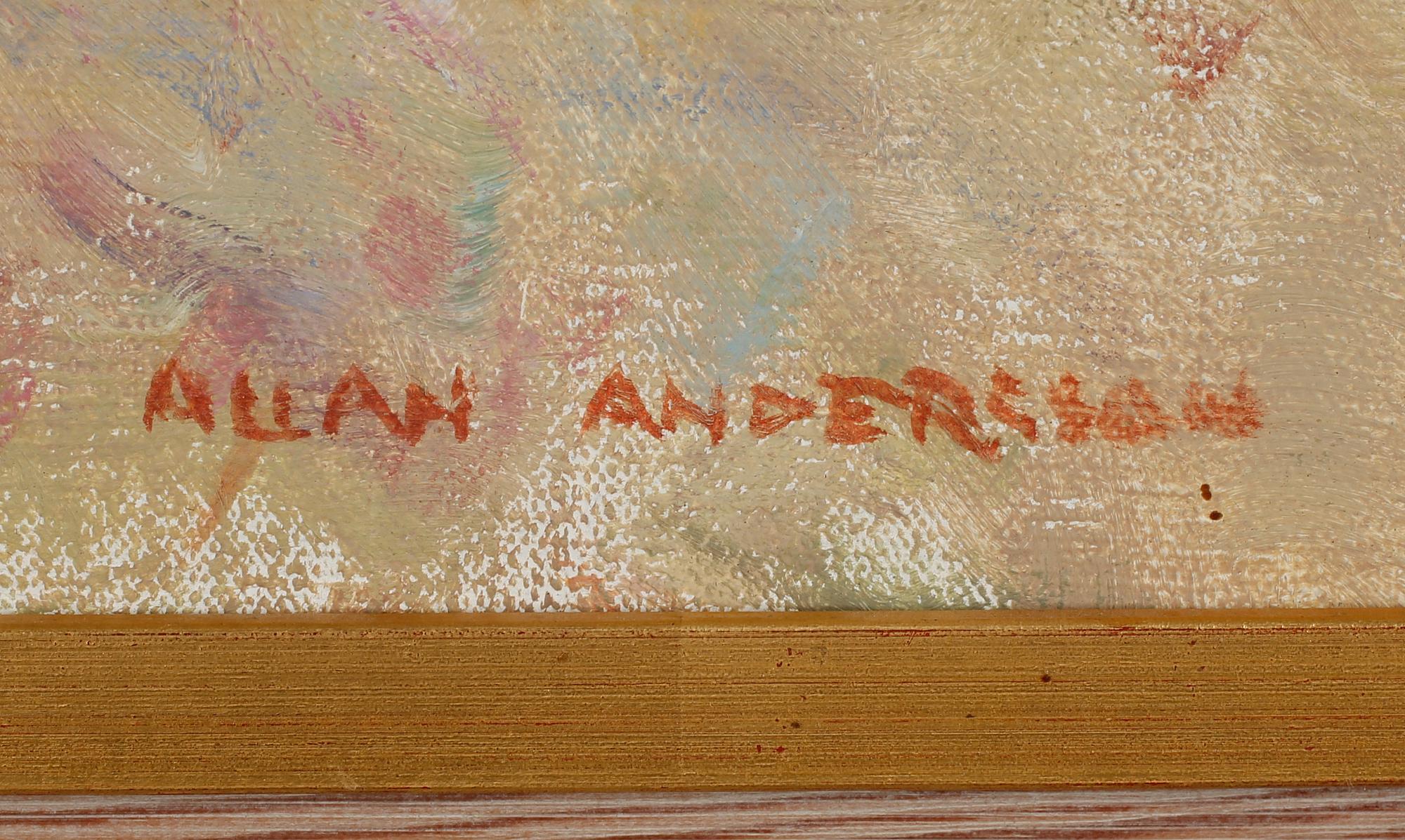 ALLAN ANDERSSON, olja på duk, signerad.