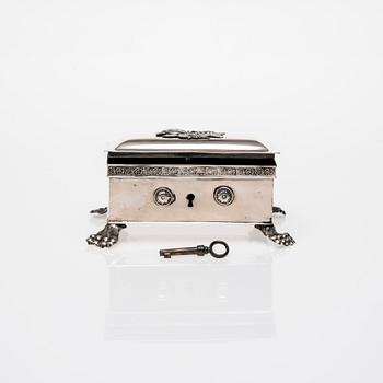 SKRIN, silver, Breslau, 1800-talets första hälft. Vikt 391,8 g.