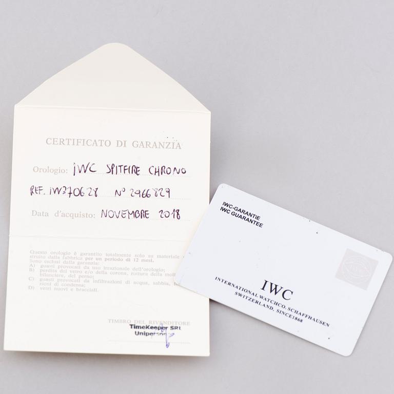 IWC, Spitfire, armbandsur, 39 mm.