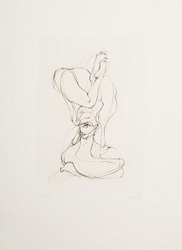 HANS BELLMER, 7 st, etsningar, signerade och numrerade 87/100.