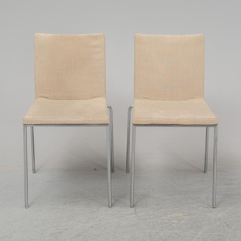 Six end of the 20th century chairs by Enrico Franzolini for Accademia.