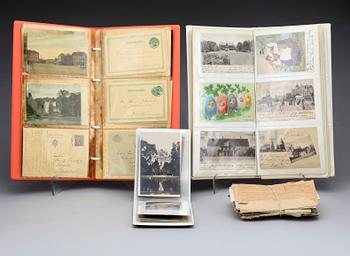PARTI VYKORT, BREV OCH BREFKORT, delvis omkring sekelskiftet 1800/1900.