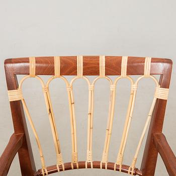 Josef Frank, armchairs a pair, model 1165, Svenskt Tenn.