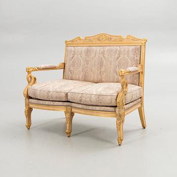 Soffa, empirestil, 1900-talets första hälft.