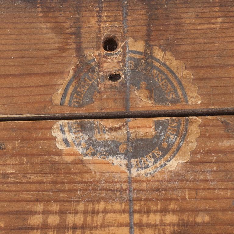 VÄGGBORD, Lysberg & Hansen Köpenhamn. Omkring 1900.