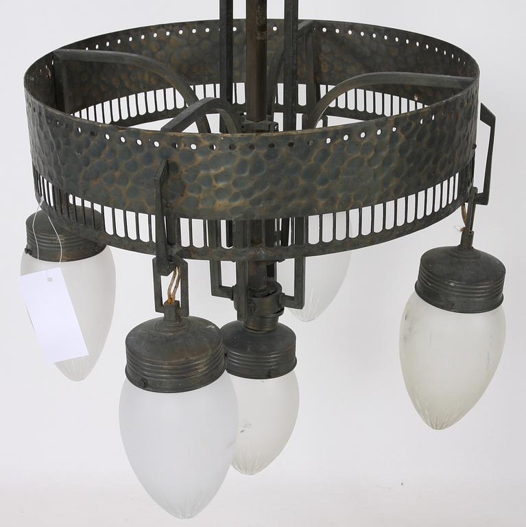 TAKLAMPA, jugend/nationalromantik, 1900-talets första kvartal, h 100.