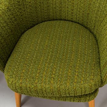 Carl Gustaf Hiort af Ornäs, fåtöljer, ett par, "Pedro", för Puunveisto Oy - Träsnideri Ab, 1950-tal.,