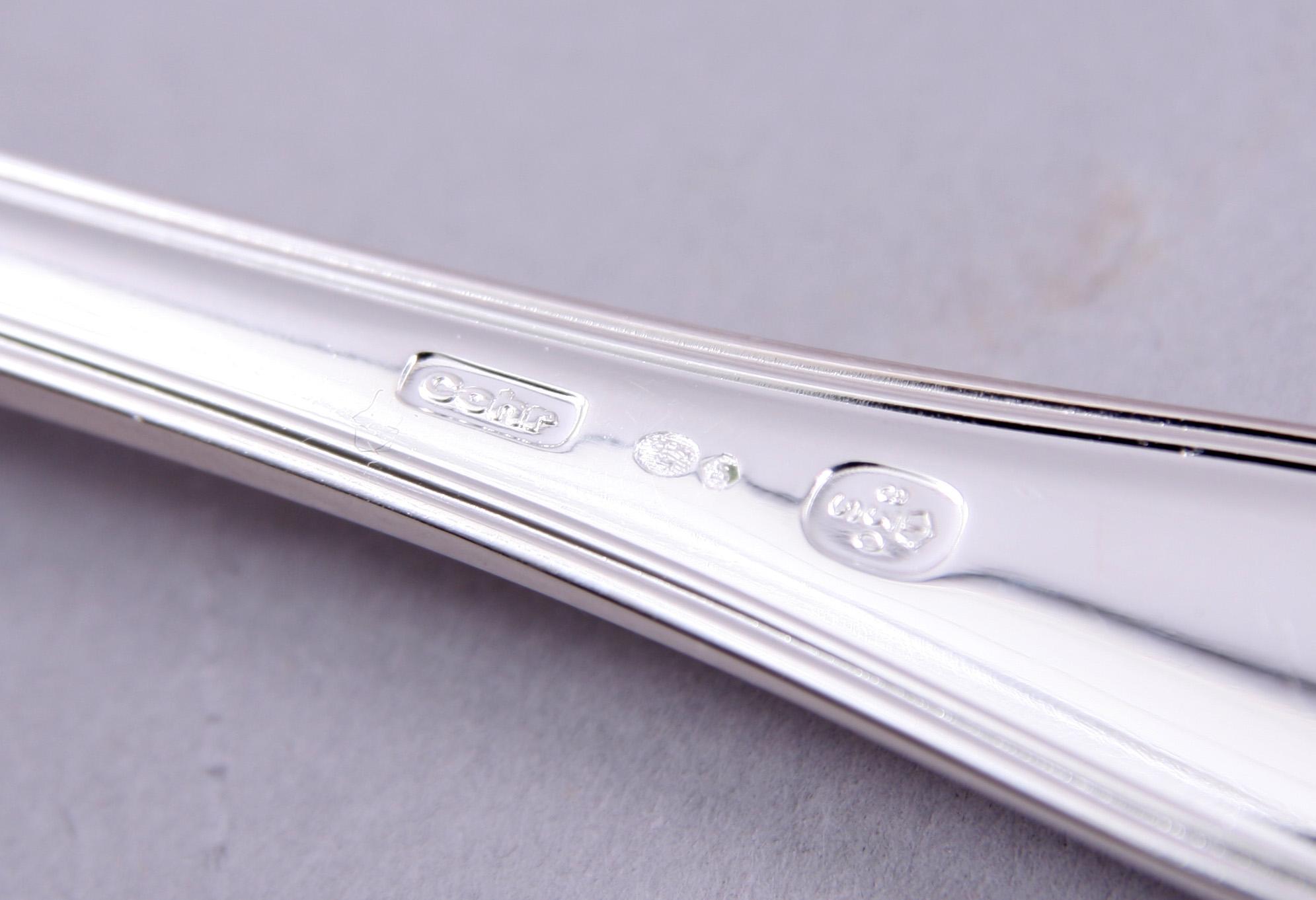 BESTICK, 10 delar, silver, Cohr.