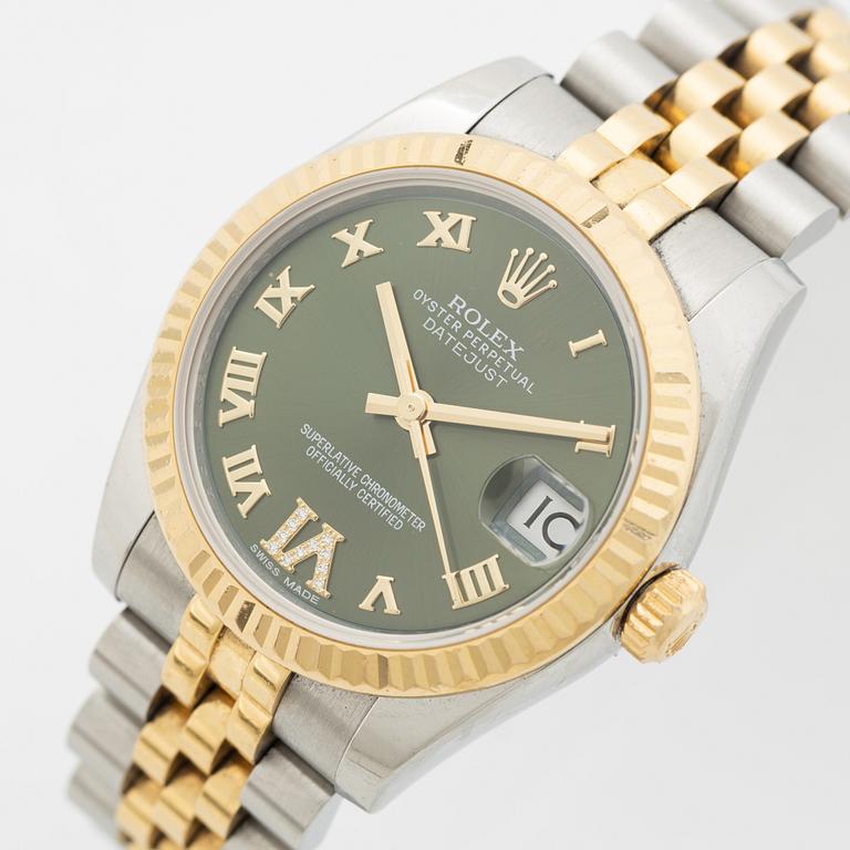 Rolex, Oyster Perpetual, Datejust, wristwatch, 31 mm.