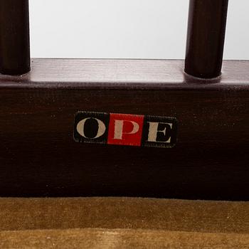 A pair of 'Skrindan' easy chairs by kerstin Hörlin-Holmquist for ope, second half of the 20th century.