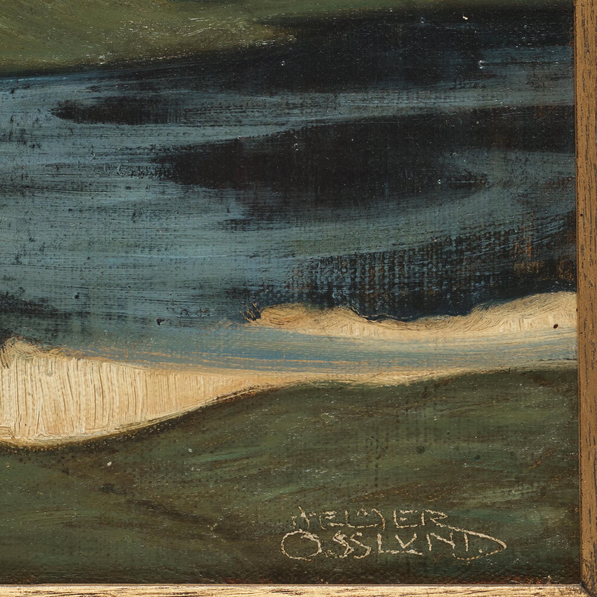 Helmer Osslund, Aftonlandskap från Nordingrå.