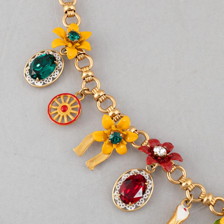Dolce & Gabbana, costume jewellery necklace.