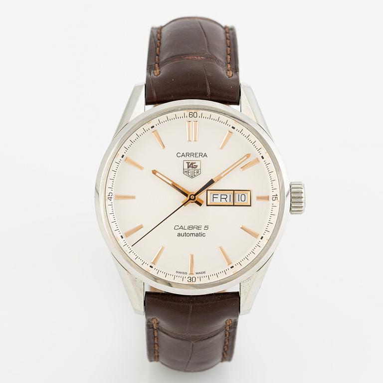 TAG Heuer, Carrera, Calibre 5 Automatic, wristwatch, 41 mm.