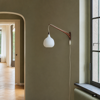 Uno & Östen Kristiansson, Wall lamp, Luxus, Vittsjö, late 20th century.