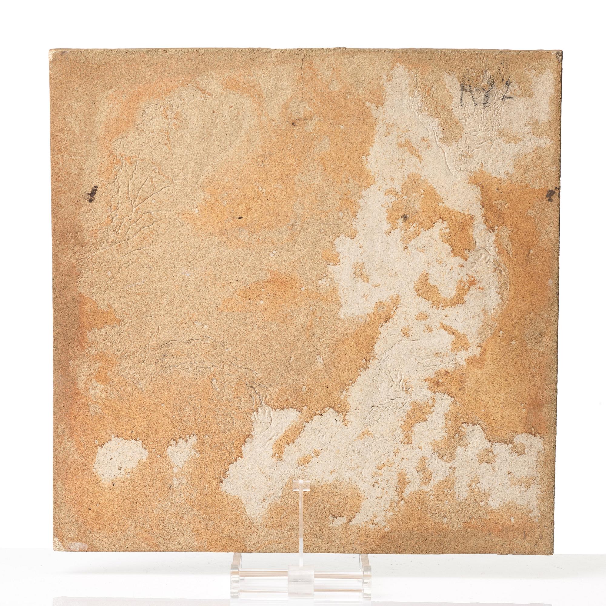 Birger Kaipiainen, a glazed ceramic plaque, Arabia, Finland probably 1940's.