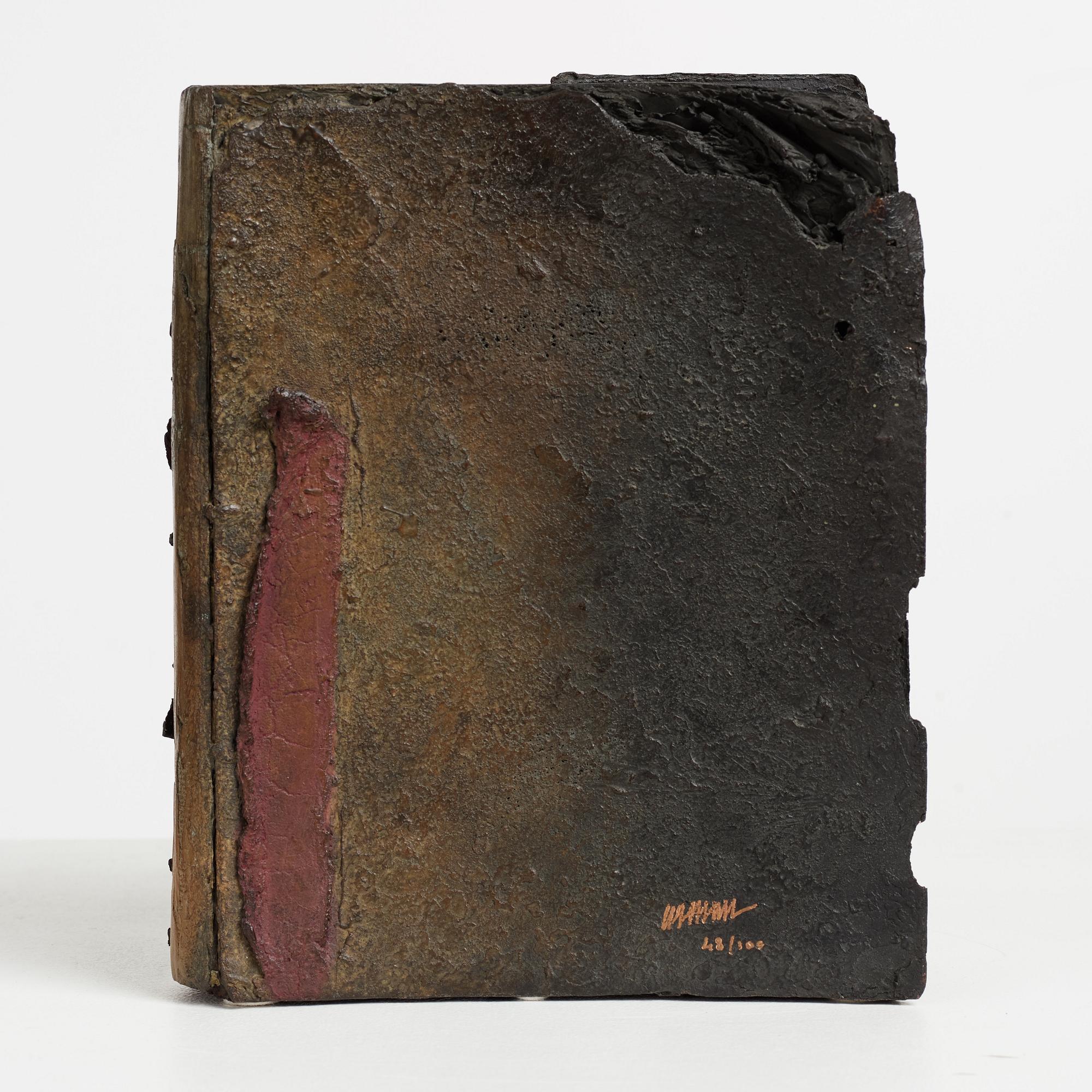 Fernandez Arman, bronze, signed, numbered 48/100.